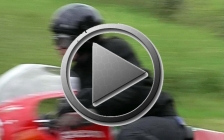 Ducati Mike Hailwood Replica MHR rental hire motorcycle touring holiday - filming on the road 1min 22sec.